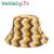 New Wave Pattern Bucket Hat Outdoor Travel Windproof and Warm Female Thickened Fleece Bucket Hat Show Face Small Hat