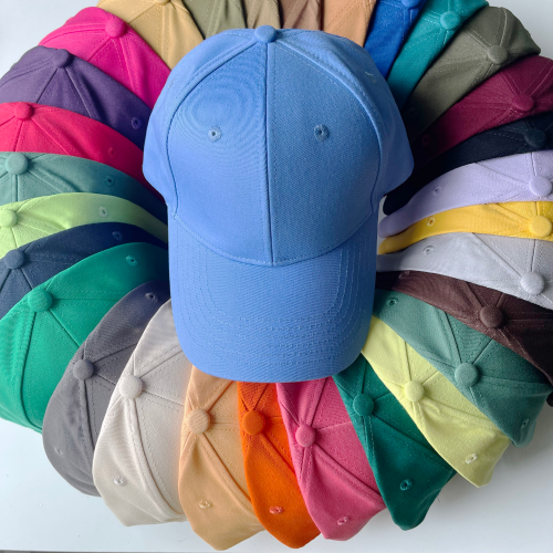 光板纯色弯檐情侣鸭舌帽子定制logo男女运动棒球帽嘻哈遮阳帽