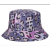 Foreign Trade Cross-Border Duplex Printing Bucket Hat European and American Leisure Pastoral Style Sunlight Blocker for Summer Face-Showing Small Bucket Cap