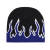 Knitted Hat Men's Hip Hop Flame Jacquard Sleeve Cap Amazon Hot Sale Cross-Border Winter Warm Beanie Hat
