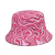 Tie Dye Bucket Hat Women's Retro Casual Sun Hat Sun Protection European and American Men's Colorful Printing Outdoor Bucket Hat