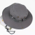 Big Brim Monochrome Sun-Shade Fisherman Hat Men's and Women's Outdoor Fishing Sun Protection Cowboy Hat Mountaineering Camping Travel Sun Hat