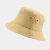 Pure Color Cotton Air-Eye Fisherman Hat Men's and Women's Fashion Bucket Hat Sun-Proof Sun-Proof Basin Hat