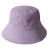 Solid color pure cotton embroidered eyes fisherman hat men's and women's fashion bucket hat sunscreen basin hat