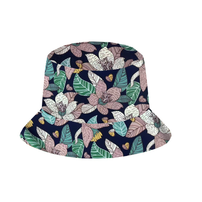 Printing Bucket Hat Foreign Trade Spring Outdoor Travel Bucket Hat Summer Sun-Shade Sun Protection Hat