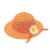 Children's SUNFLOWER Straw Hat Straw Hat Sun-Shade Beach Hat Spring and Summer Outdoor Outing Sun Hat