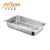 Stainless Steel Basin Rectangular Serving Box with Lid Square Basin Serving Bowl Commercial Lunch Box Meal Basin Fractional Plate Jam Box