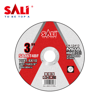 Sali 3-Inch Stainless Steel Slice/Resin Slices/High Quality Grinding Wheel Angle Grinding Disc for European and American Markets