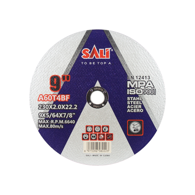 Sali Metal/Stainless Steel Double Mesh Cutting Disc 9-Inch Foreign Trade Exclusive for Customizable Angle Grinder Special Cutting and Polishing