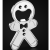 Smiley Doll Keychain Metal Multifunctional Bottle Opener Key Chain Advertising Creative Gift Gingerbread Man Plus Logo