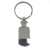 New Cross-Border Hot Gift Metal Corkscrew Keychain Light Board Creative Key Pendants Double-Sided Epoxy Logo