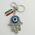 Creative Devil's Eye Keychain Blue Eye Key Ring Handbag Pendant Eye Key Chain Ornaments