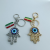 Creative Devil's Eye Keychain Blue Eye Key Ring Handbag Pendant Eye Key Chain Ornaments