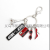 Factory Travel Souvenir Crafts Pendant Creative Retro Tower Glasses High Heels Mix and Match Keychain