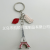 Korean Style Creative Paris Eiffel Tower Keychain Bag Mouth Keychain Women's Bag Pendant Metal Key Chain