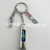 Hourglass Keychain Creative Cute Men and Women Car Key Chain Exquisite Metal Key Chain Ring Pendant