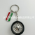 Cross-Border Hot Tire Mini Keychain Simulation Cute Tire Accessories Car Key Chain Bag Ornaments