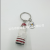 Creative Personality Canada Metal Keychains Cylindrical Lighthouse Tag Handbag Pendant Gift Can Be Customization as Request