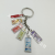 Factory Direct Sales Foreign Trade Customized Canada Coin Sticker Epoxy Small Hangtag Keychain Pendant Bag Gift