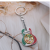 Italian Tourist Souvenir Guitar Key Chain Pendant Fashion Souvenir Promotion Creative Couple Small Gift