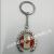 Factory Direct Sales Foreign Trade Canada Dripping Process Rotatable Metal Keychains Pendant Small Gift