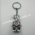 Factory Direct Sales Cute Movable Swing Bear Foreign Trade Italian Sticker Epoxy Keychain Pendant Gift