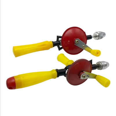 Hand-Operated Drill Multi-Functional Piercer Woodworking Household Hand Drill Manual Woodworking Puncher Manual Special Tools