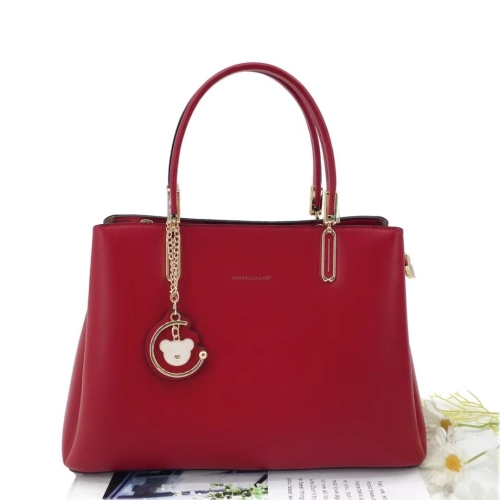 new mother-in-law bag fashion all-match portable shoulder bag dark red trendy elegant women‘s new fashion women‘s bag