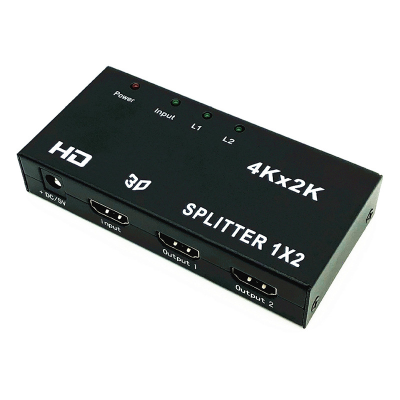 Hd Hdmi Distributor One Input and Four Output 4 Kx2g with Power Supply 1x4 Splitter One-to-Four Simultaneous Display