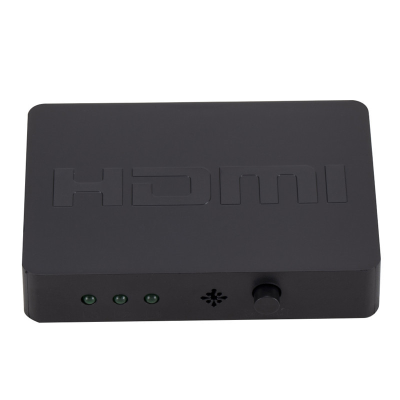Hdmi Distributor One Divided into Two 4K Mini Hdmi One-Switch Two-Way Frequency Divider Hd Video Same Screen One to Four