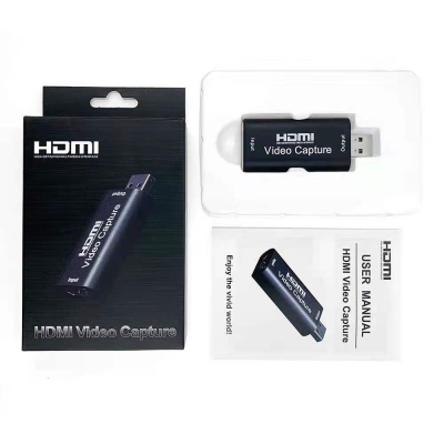 Usb2.0 to Hdmi Capture Card Game Video Live Broadcast Ps4/Xbox/Switch Obs Live Recording Box