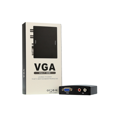 Vga to Hdmi Adapter Laptop with Monitor Adapter Cable TV Projector Converter