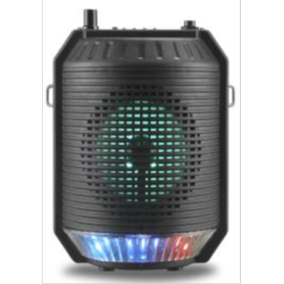 Colored Lights 4-Inch Outdoor Square Dance Portable Mobile Audio Wireless Microphone Bluetooth Speaker Rod Stereo