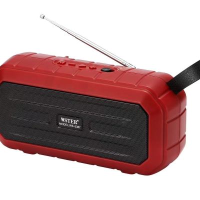 Wster Wireless Bluetooth Speaker WS-5387 Bluetooth Audio USB Card Radio Portable Bluetooth Audio
