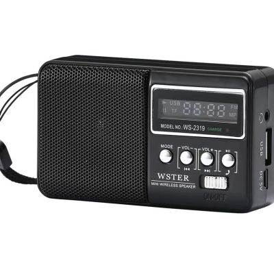 Wster Wireless Bluetooth Speaker WS-2319 Bluetooth Audio USB Card Radio Portable Bluetooth Audio