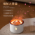 Volcano Aroma Diffuser Household Mini Essential Oil Aromatherapy Humidifier Anti-Dry Burning Ultrasonic Aroma Diffuser