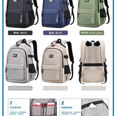 Schoolboy Backpack Casual Backpack Junior and Senior High School Schoolbag &#127890;