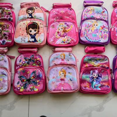 Bag Cartoon Backpack Two-Piece Set Foreign Trade Hot Sale
