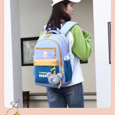 Schoolbag Men's and Women's Same Primary School Student Backpack Junior High School Student Backpack