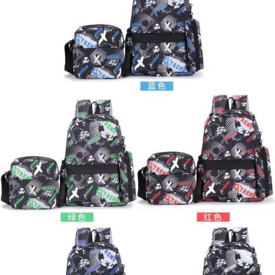24 Three-Piece Men's Casual Backpack Foreign Trade Hot