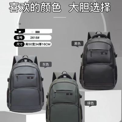 Nanjima Bear Men's Backpack Casual New Reflective Material Business Travel