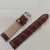 Strap Pu Leather Watch Band Steel Pin Buckle Brown Voltage Strap