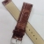 Pu Strap Voltage Stitching Steel Pin Buckle Brown