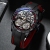 Strap Silicone Watch Double Flying Wheel Mechanical Watch