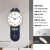 Four-Color LCD Ins Antlers Household Minimalist Living Room Wall Clock Metal Pendulum Clock Household Clock