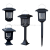 Solar Mosquito Lamp Led Lighting Mosquito Killer Mosquito-Lured Lamp Outdoor Courtyard Waterproof Lawn Mosquito Lamp