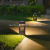 Led Solar Modern Minimalist Outdoor Waterproof Floor Lawn Lamp Park Villa Courtyard Floor Outlet Type Lawn Lamp