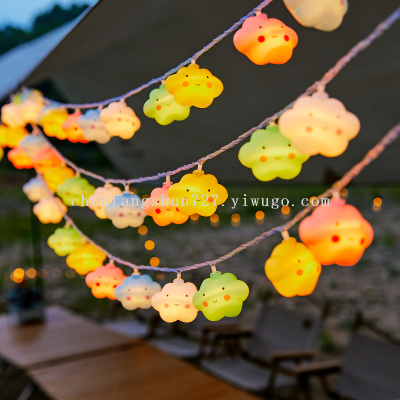 Outdoor Camping Ambience Light Led Small Colored Lights Flashing Light String Light Starry Tent Birthday Decorations Arrangement Star Light