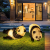 Solar Light-Emitting Panda Lamp Outdoor Waterproof Animal Modeling Lamp Park Square Lawn Art Gallery Brightening Garden Lamp