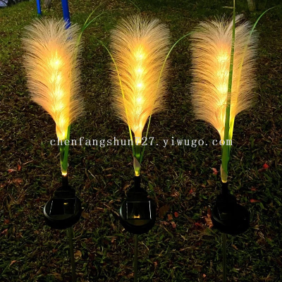 New Solar Reed Lamp Outdoor Landscape Lamp Reed Ground Lamp